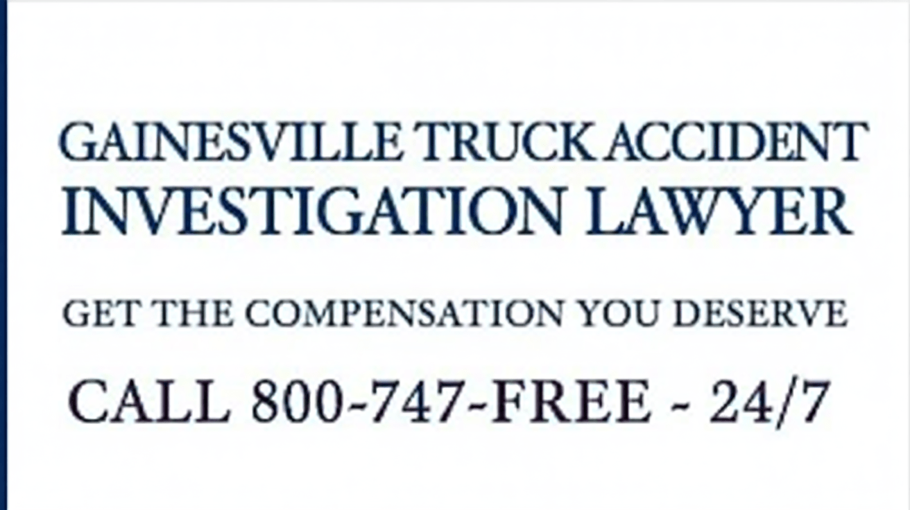 Abogado de Investigación de Accidentes de Camiones en Gainesville