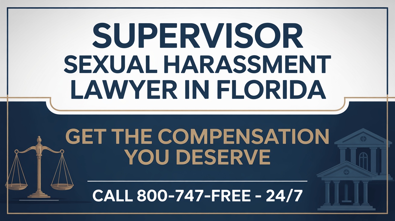 Abogado de Acoso Sexual por Parte de un Supervisor en Florida