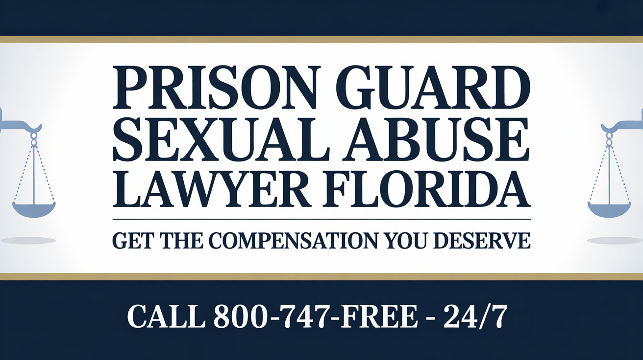 Abogado de abuso sexual de guardia de prisión en Florida