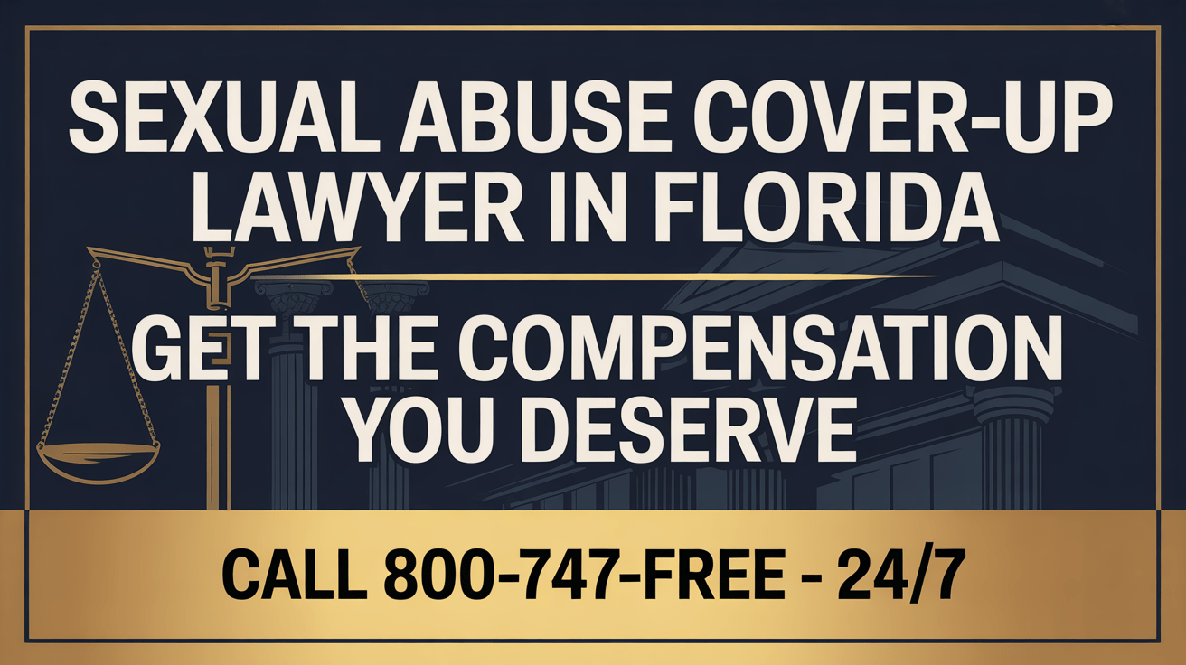 Abogado de encubrimiento de abuso sexual en Florida