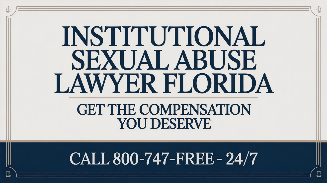 Abogado de Abuso Sexual Institucional en Florida