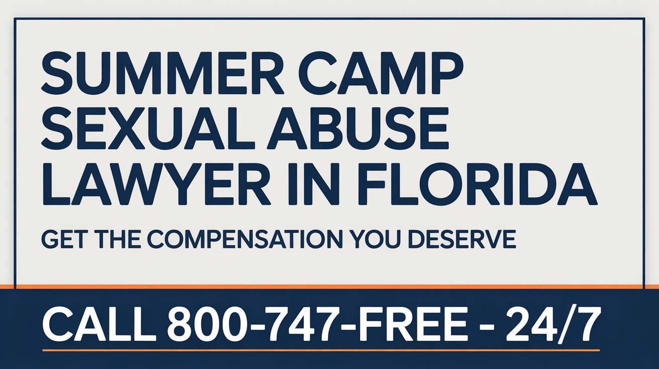 Abogado de abuso sexual en campamento de verano en Florida