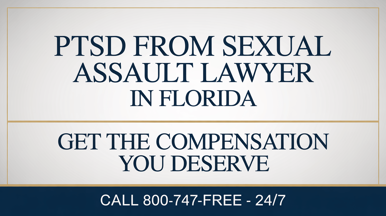 Abogado de PTSD por asalto sexual en Florida