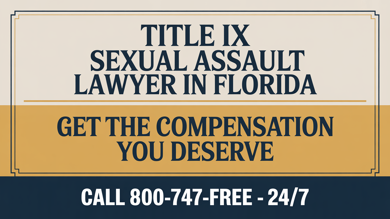 Abogado de agresión sexual del Título IX en Florida