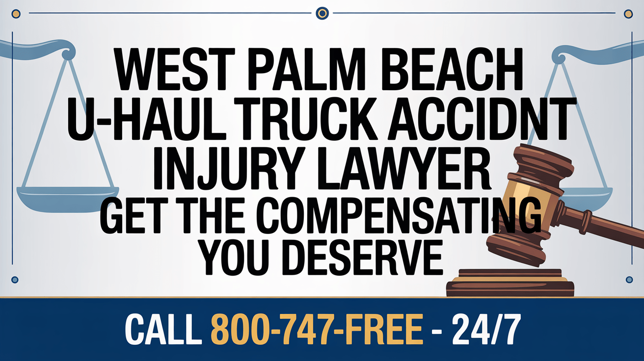 Abogado de Lesiones por Accidente de Camión U-Haul en West Palm Beach