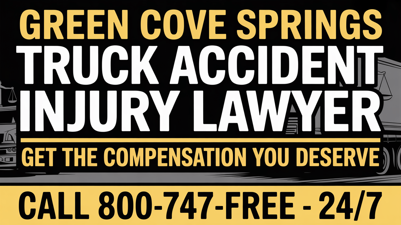 Abogado de Lesiones por Accidentes de Camión en Green Cove Springs