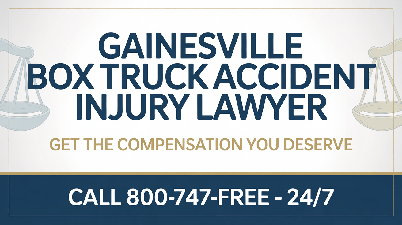 Gainesville Box Truck Accident Injury Lawyer