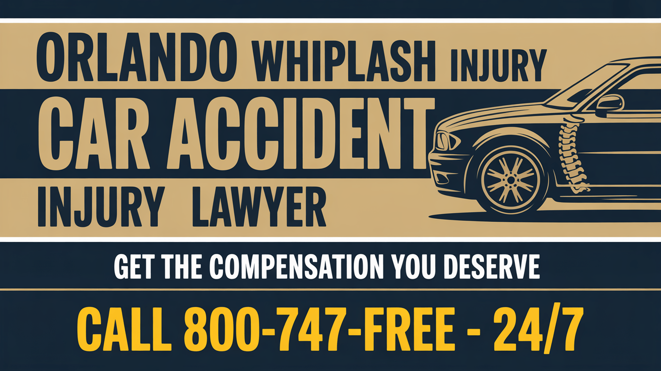 Abogado de Accidentes de Auto por Lesión de Latigazo Cervical en Orlando