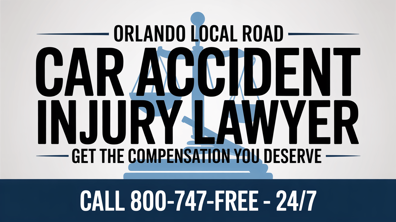 Orlando Local Road Car Accident Injury Lawyer