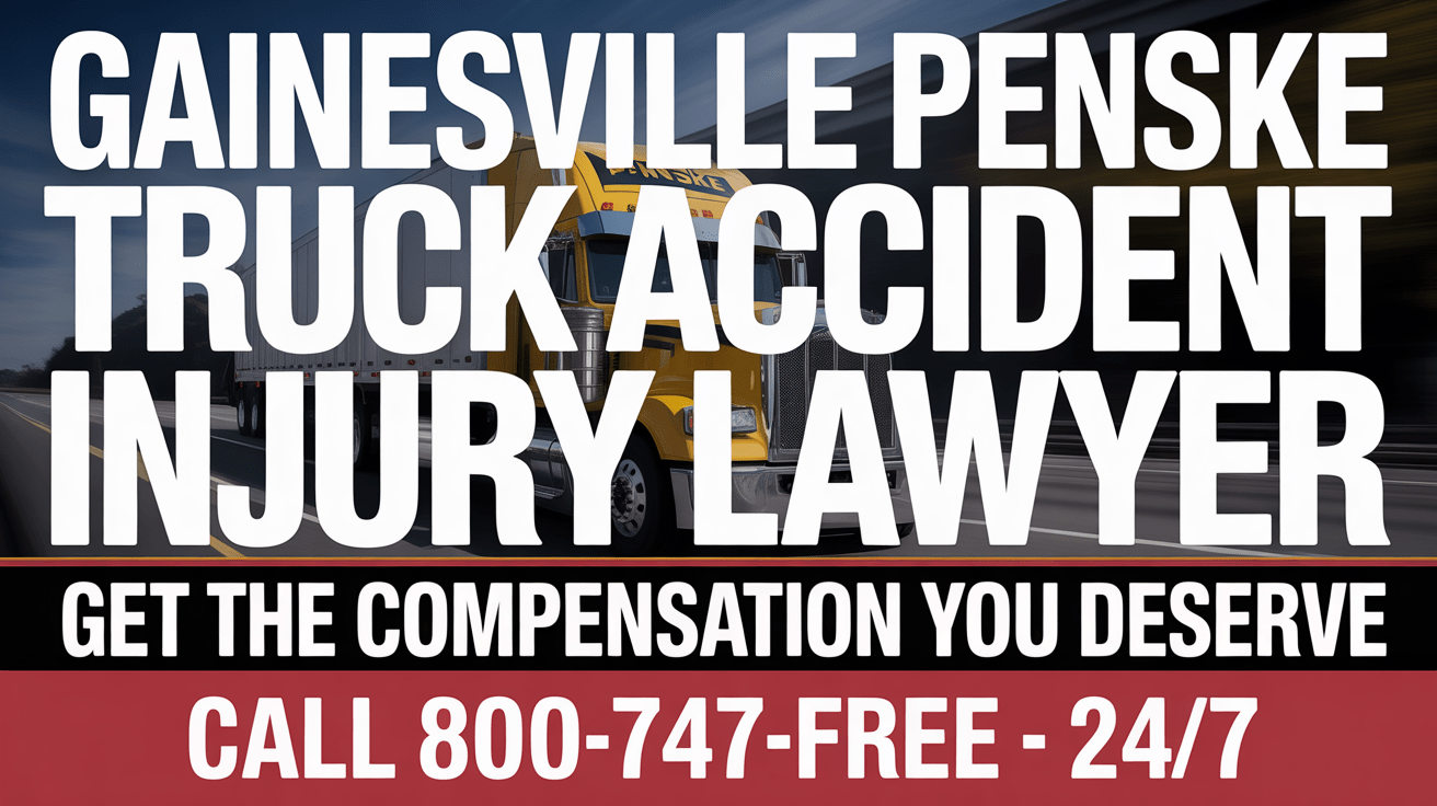 Abogado de Lesiones por Accidente de Camión Penske en Gainesville