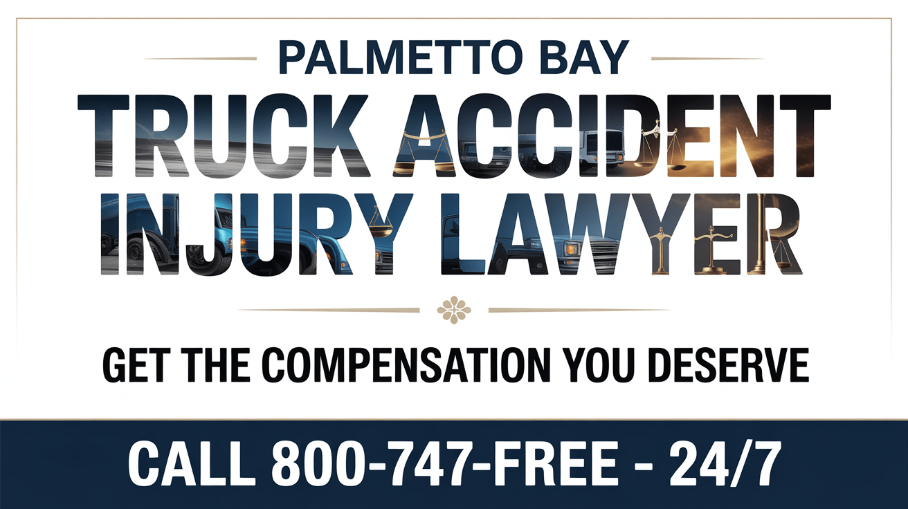 Abogado de Lesiones por Accidentes de Camiones en Palmetto Bay