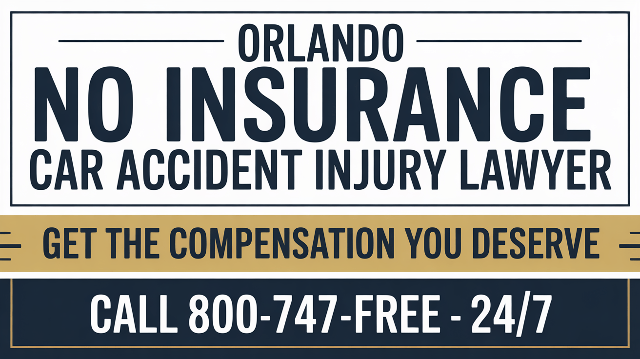 Orlando No Insurance Car Accident Injury Lawyer