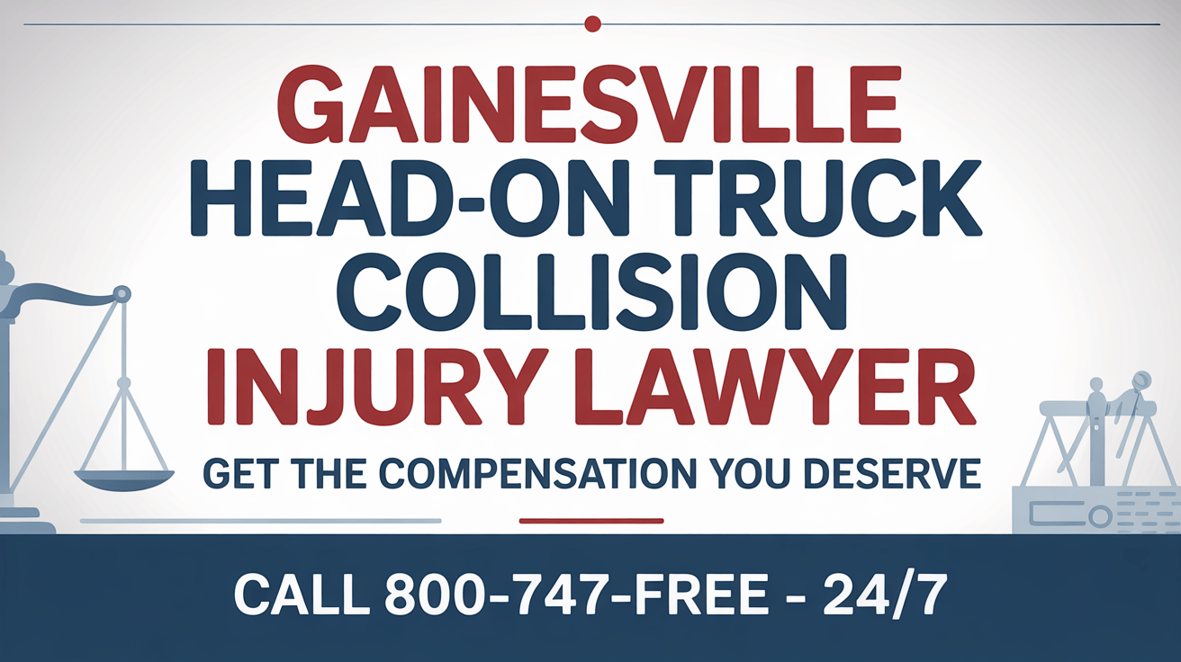 Abogado de Lesiones por Colisión Frontal de Camión en Gainesville