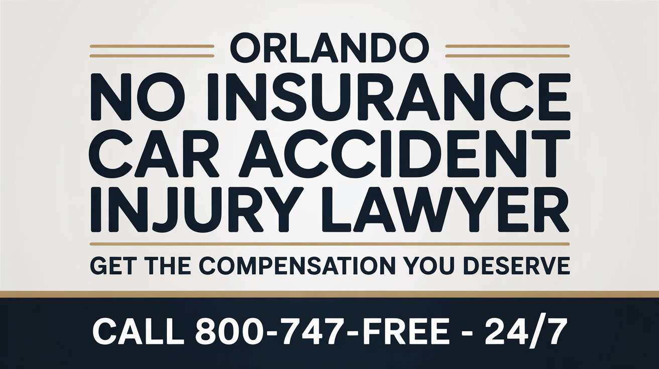 Orlando No Insurance Car Accident Injury Lawyer