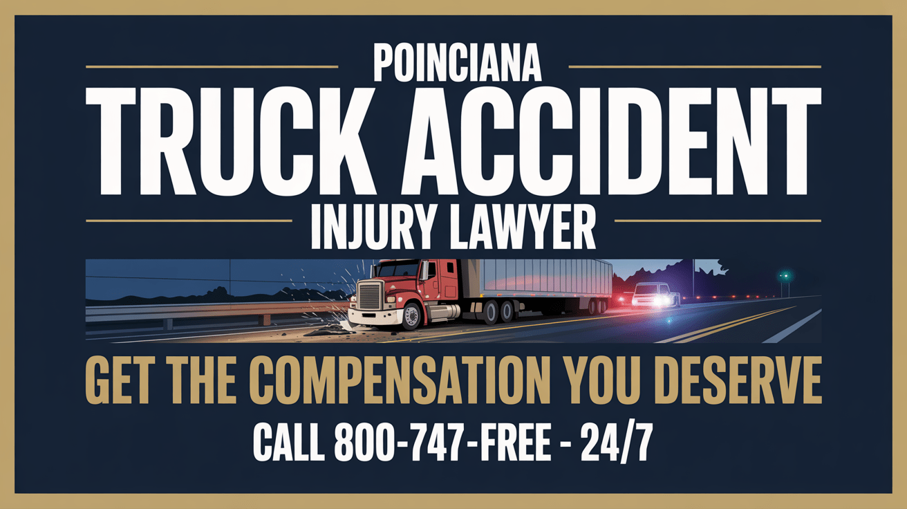 Poinciana Truck Accident Injury Lawyer