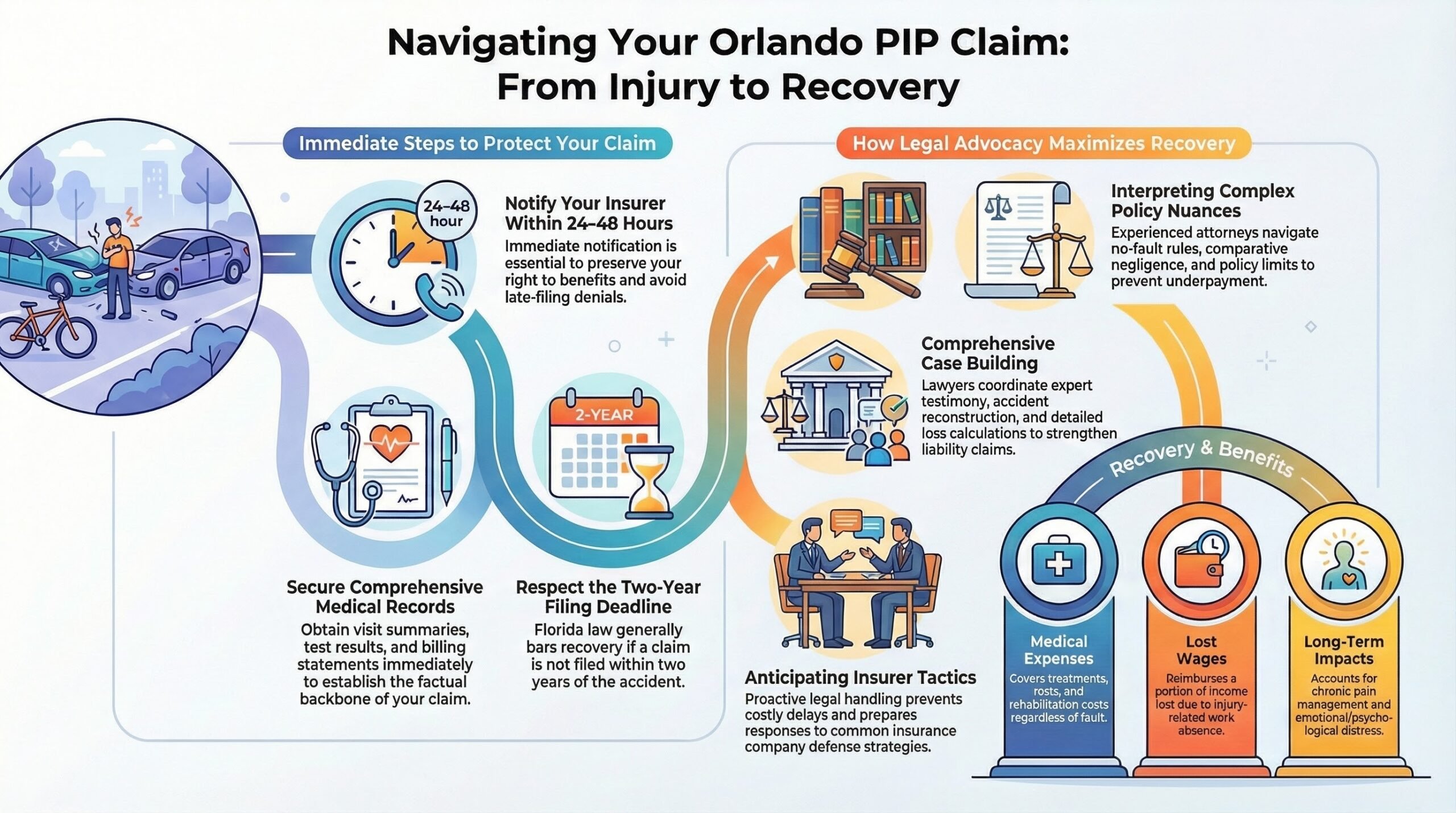 Orlando Personal Injury Protection (PIP) Injury Lawyer