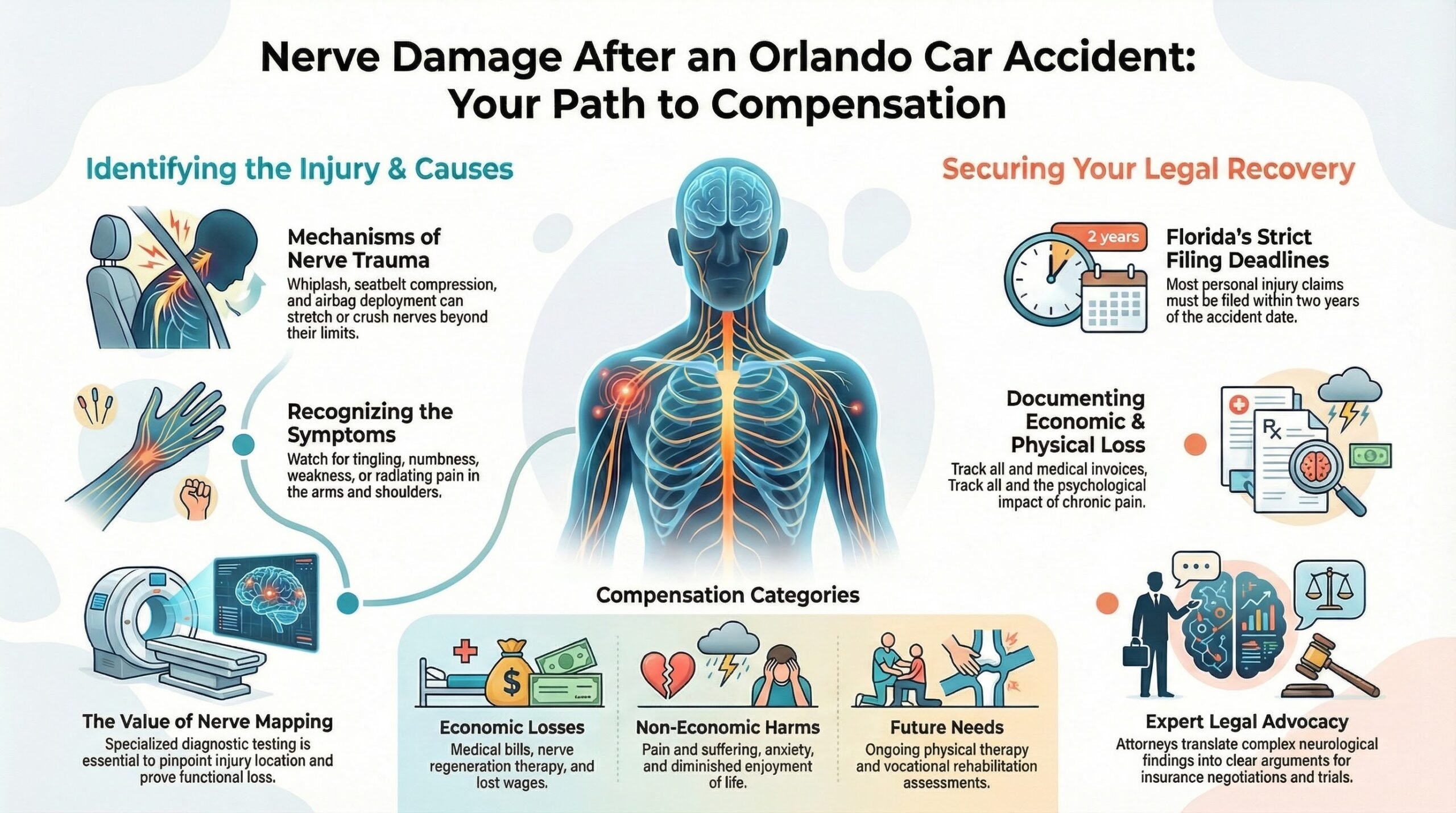 Orlando Nerve Damage Car Accident Injury Lawyer
