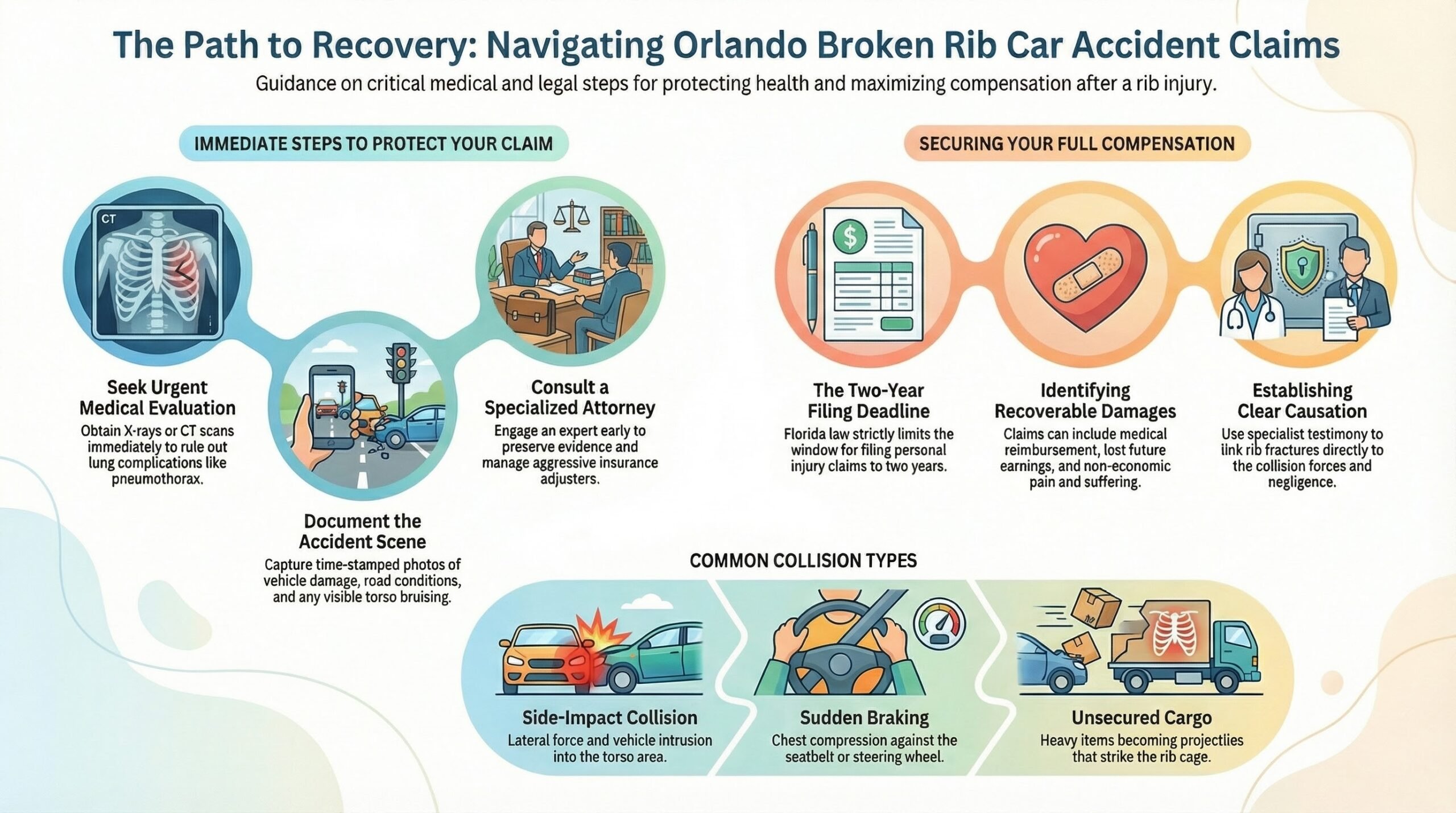 Orlando Broken Ribs Car Accident Injury Lawyer