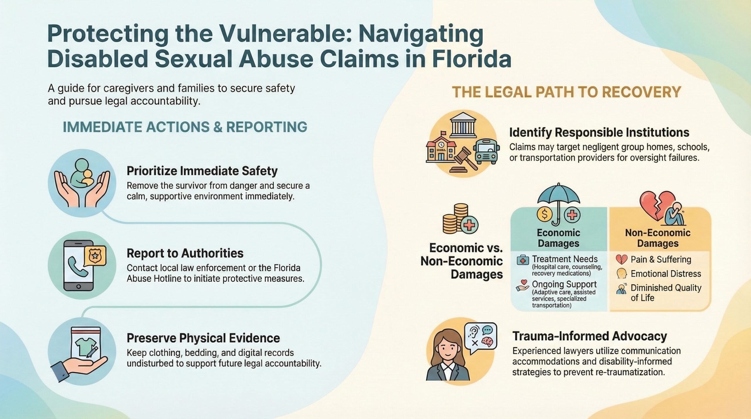 Navegando Reclamaciones de Abuso a Personas con Discapacidad en Florida