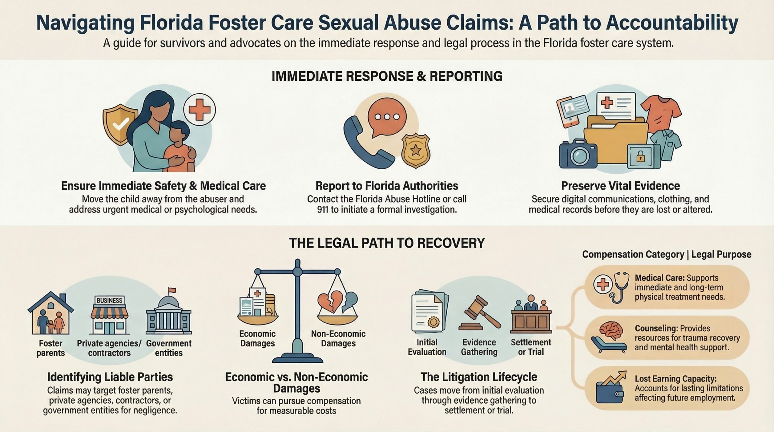 Guía de Abuso en el Cuidado de Crianza de Florida