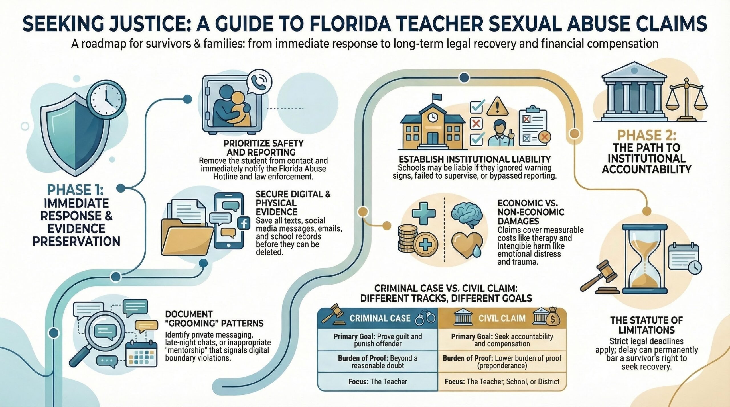 Abogado de Abuso Sexual de Maestros en Florida