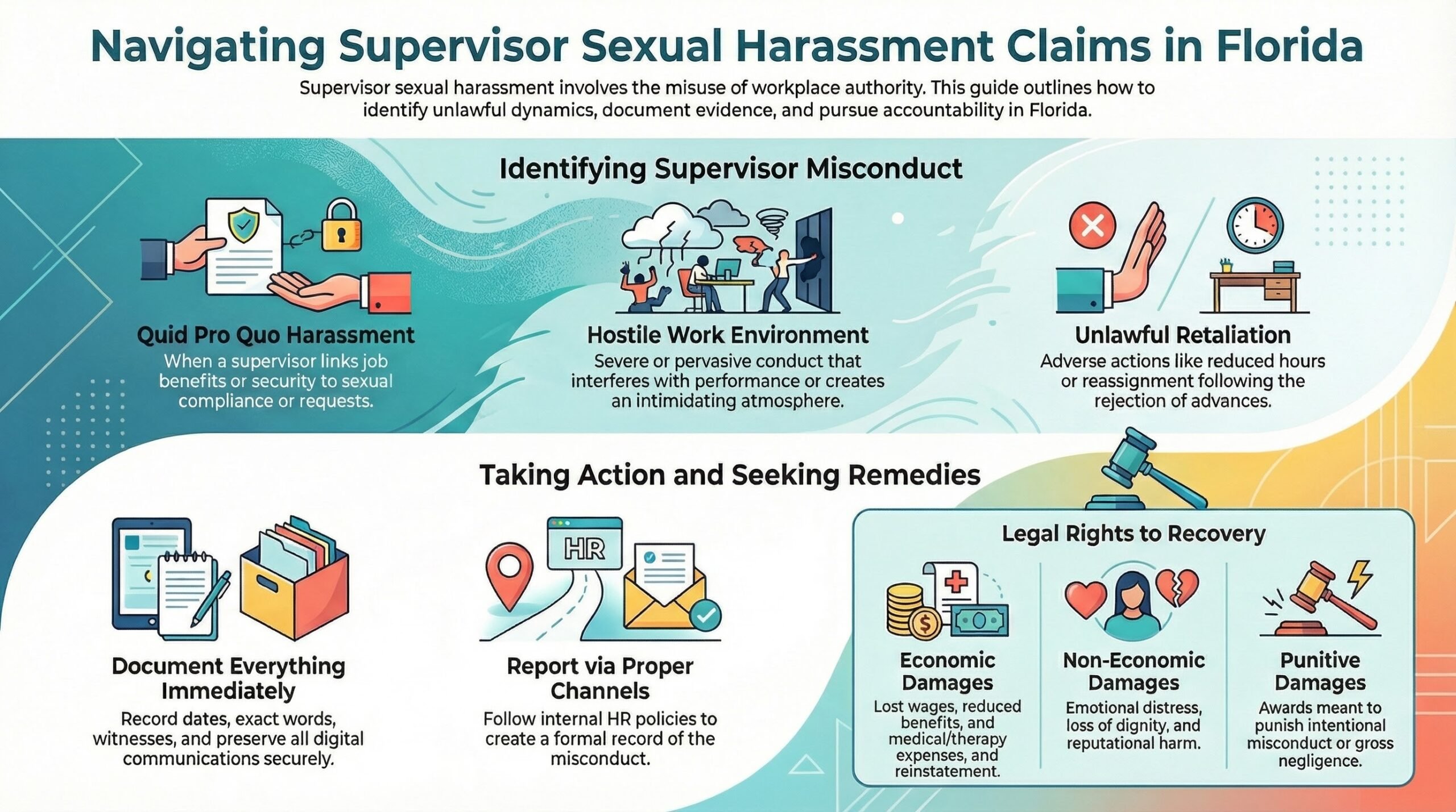 Abogado de Acoso Sexual por Parte de un Supervisor en Florida