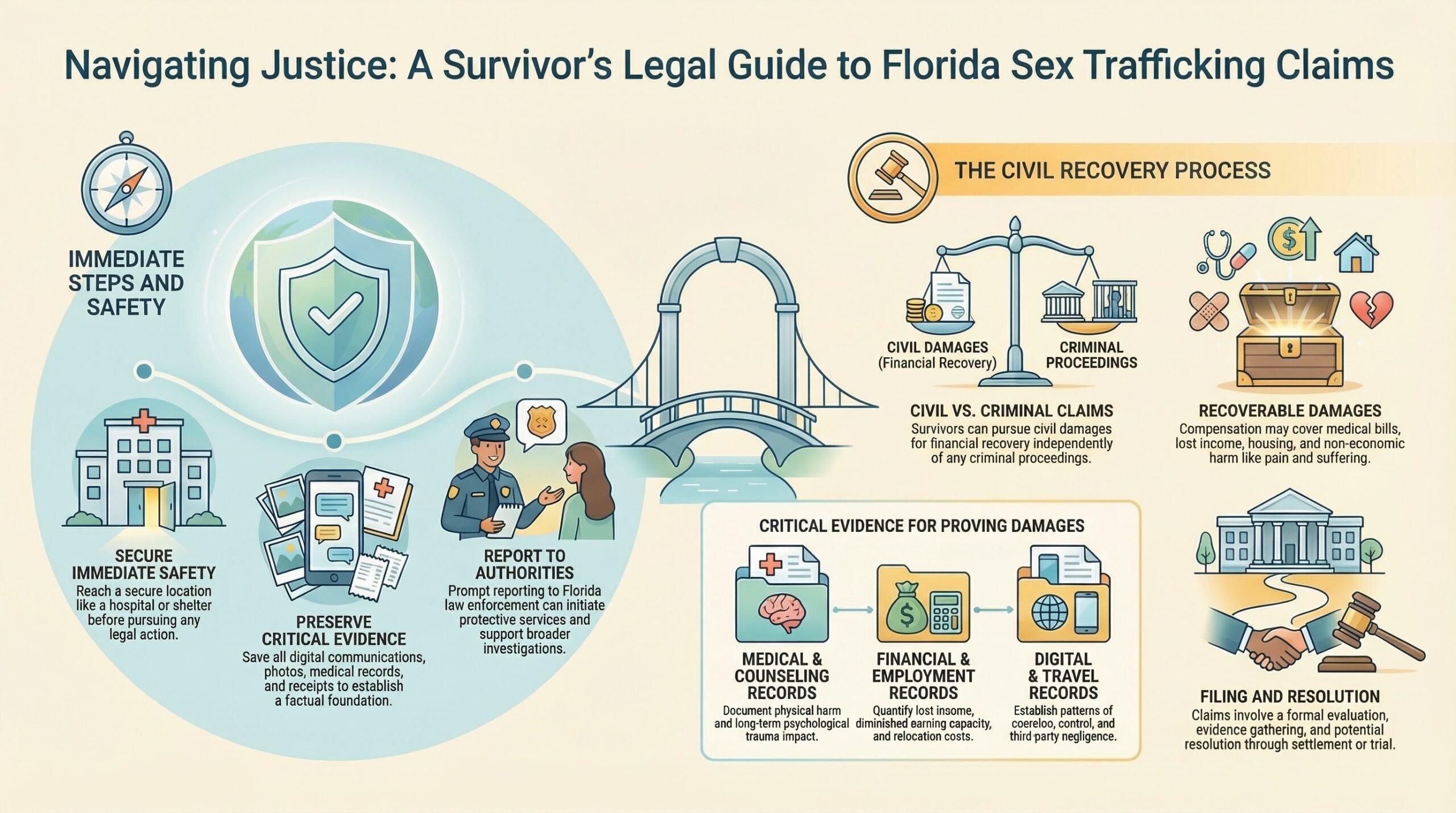 Abogado de Víctimas de Trata de Personas en Florida