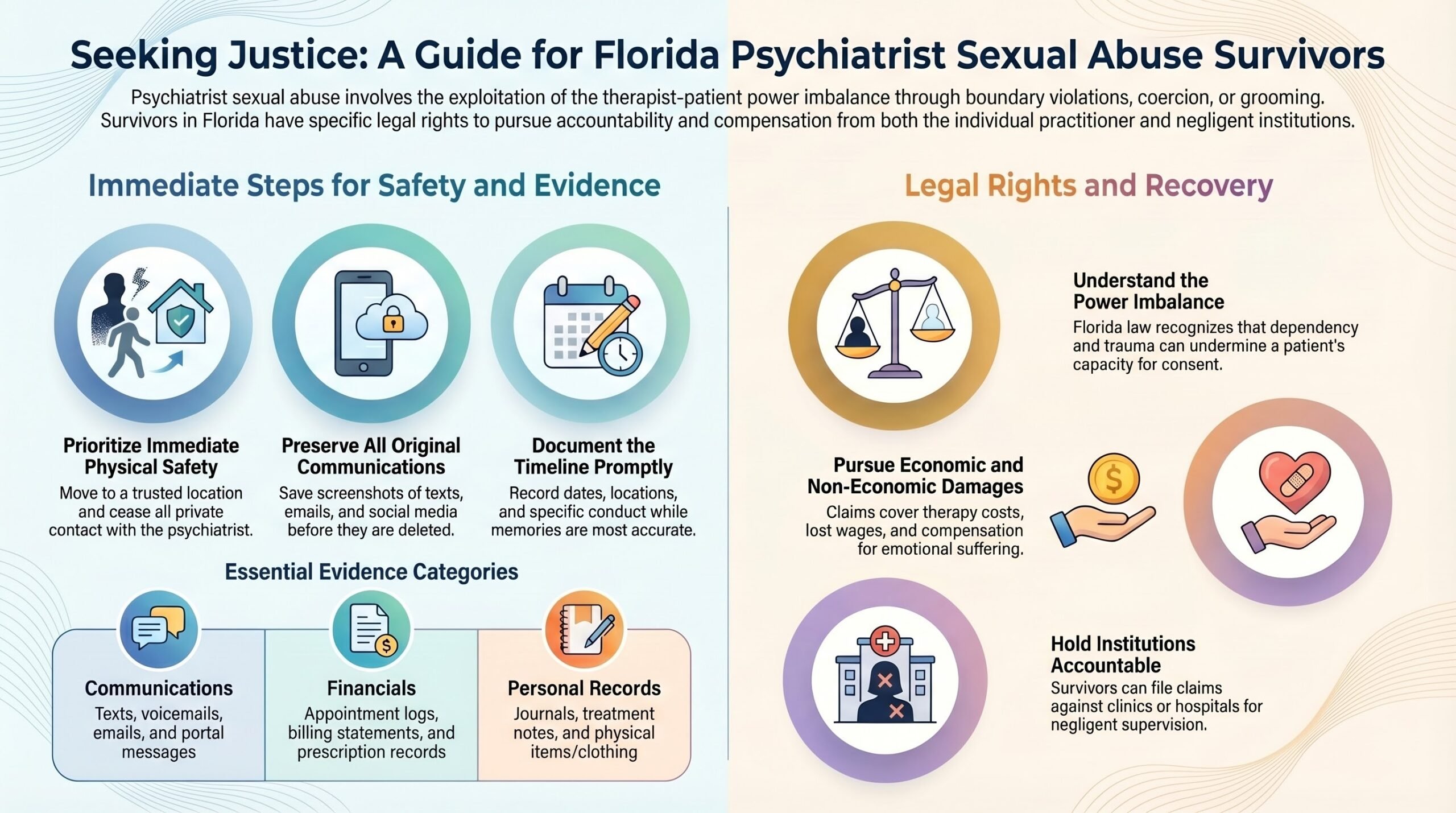 Guía para Sobrevivientes de Abuso de Psiquiatra en Florida