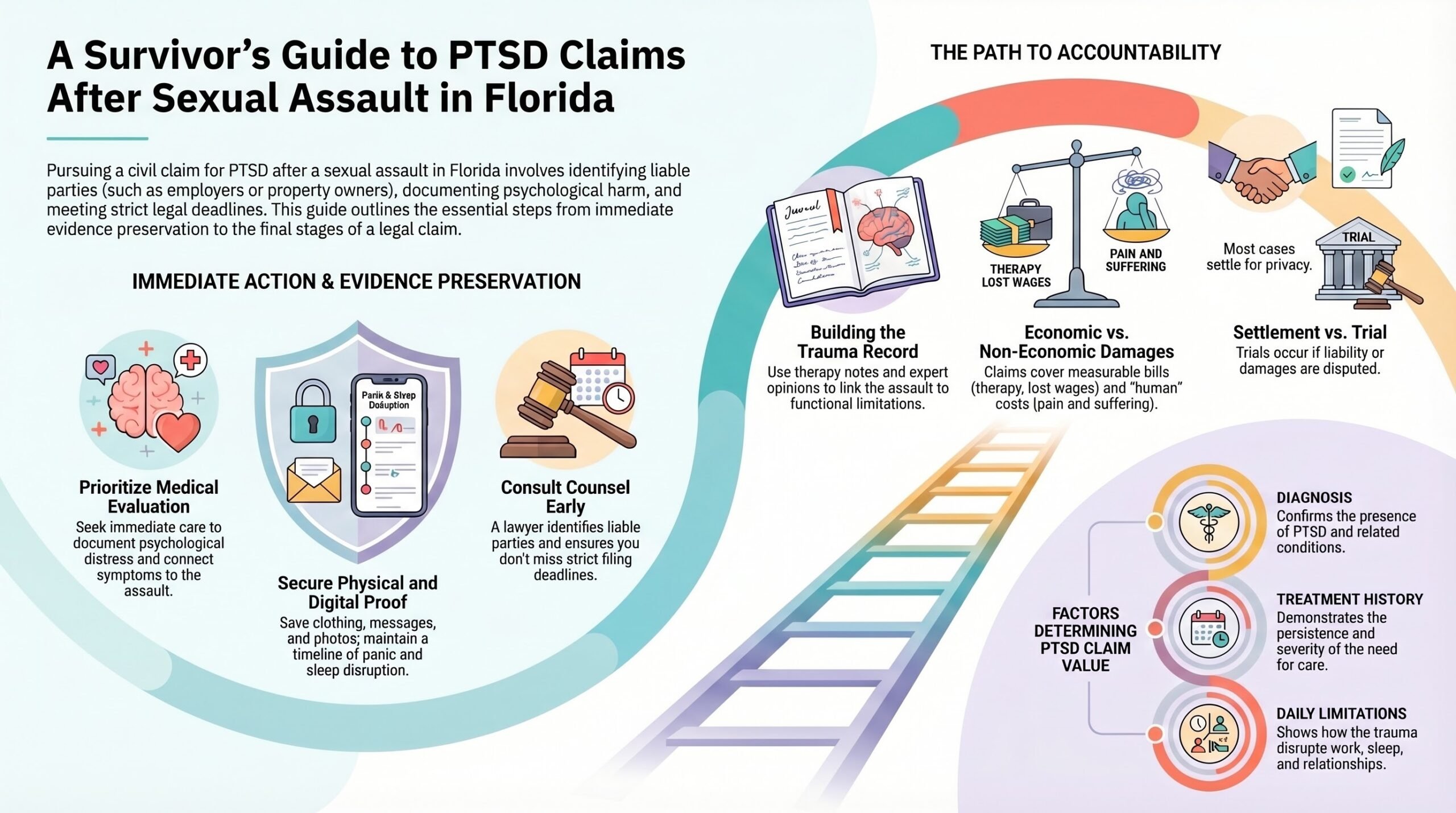 Abogado de PTSD por Agresión Sexual en Florida