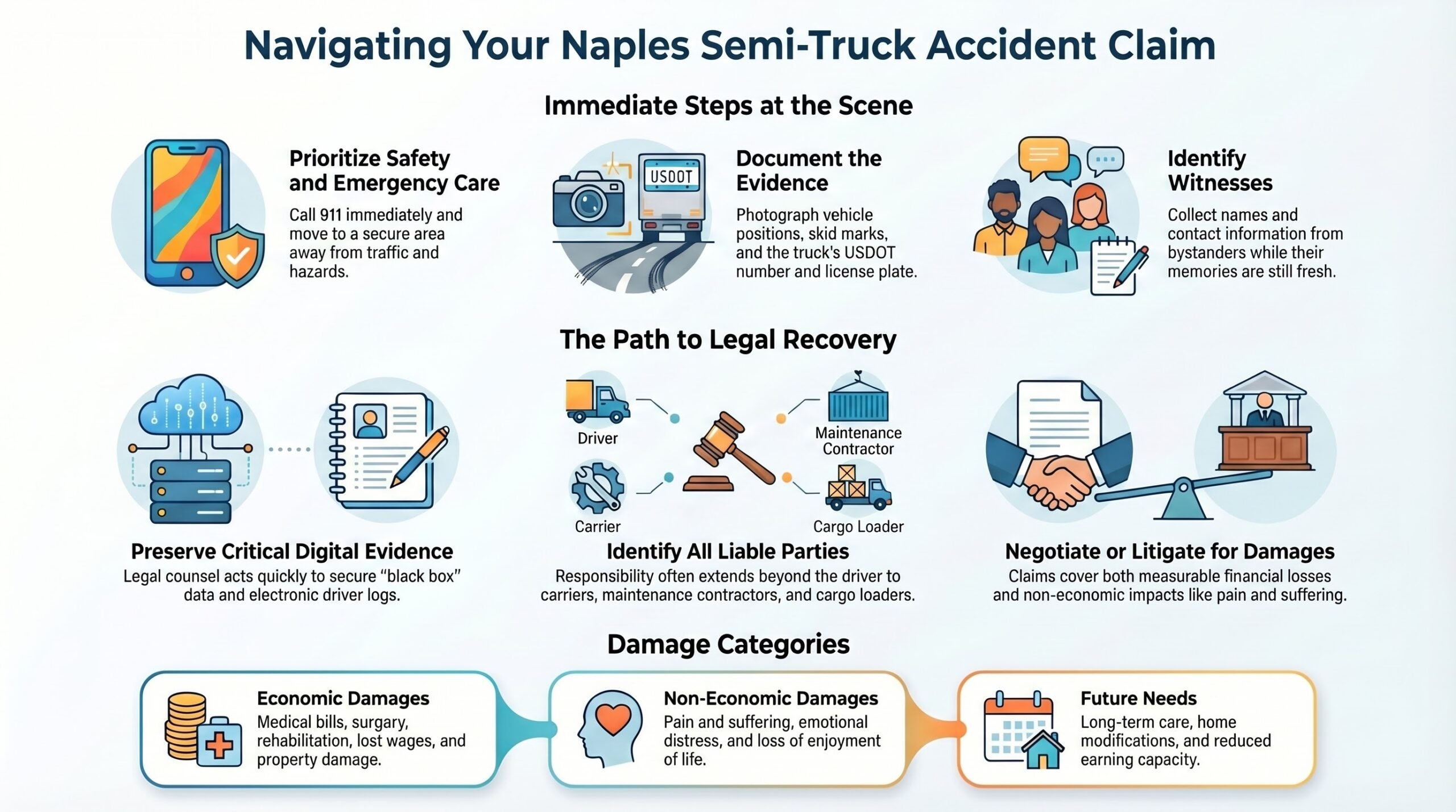 Naples Semi Truck Accident Injury Lawyer