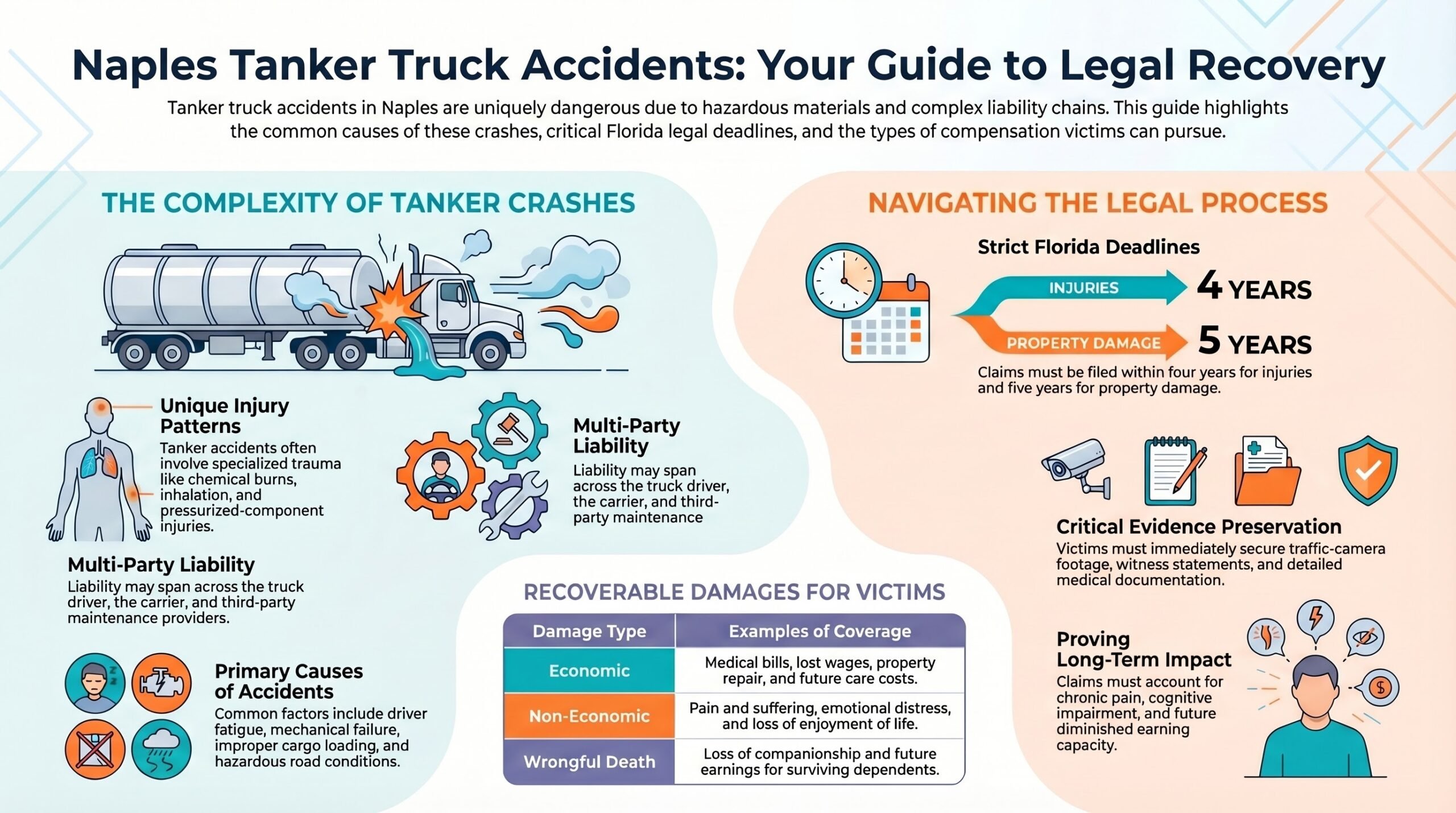 Naples Tanker Truck Accident Injury Lawyer