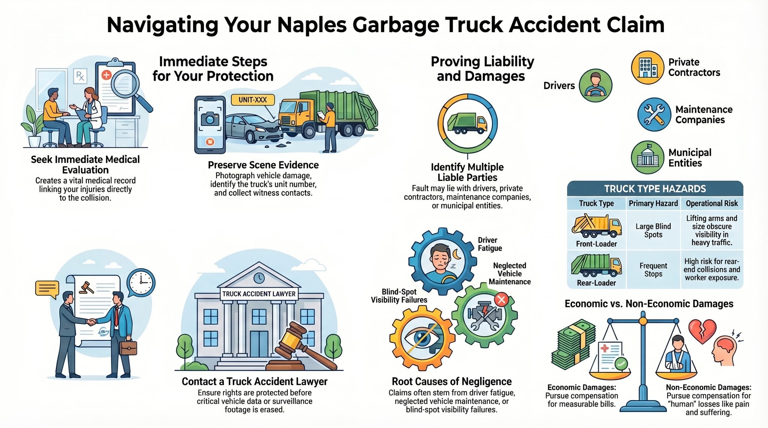 Garbage Truck Accident Claim Guide