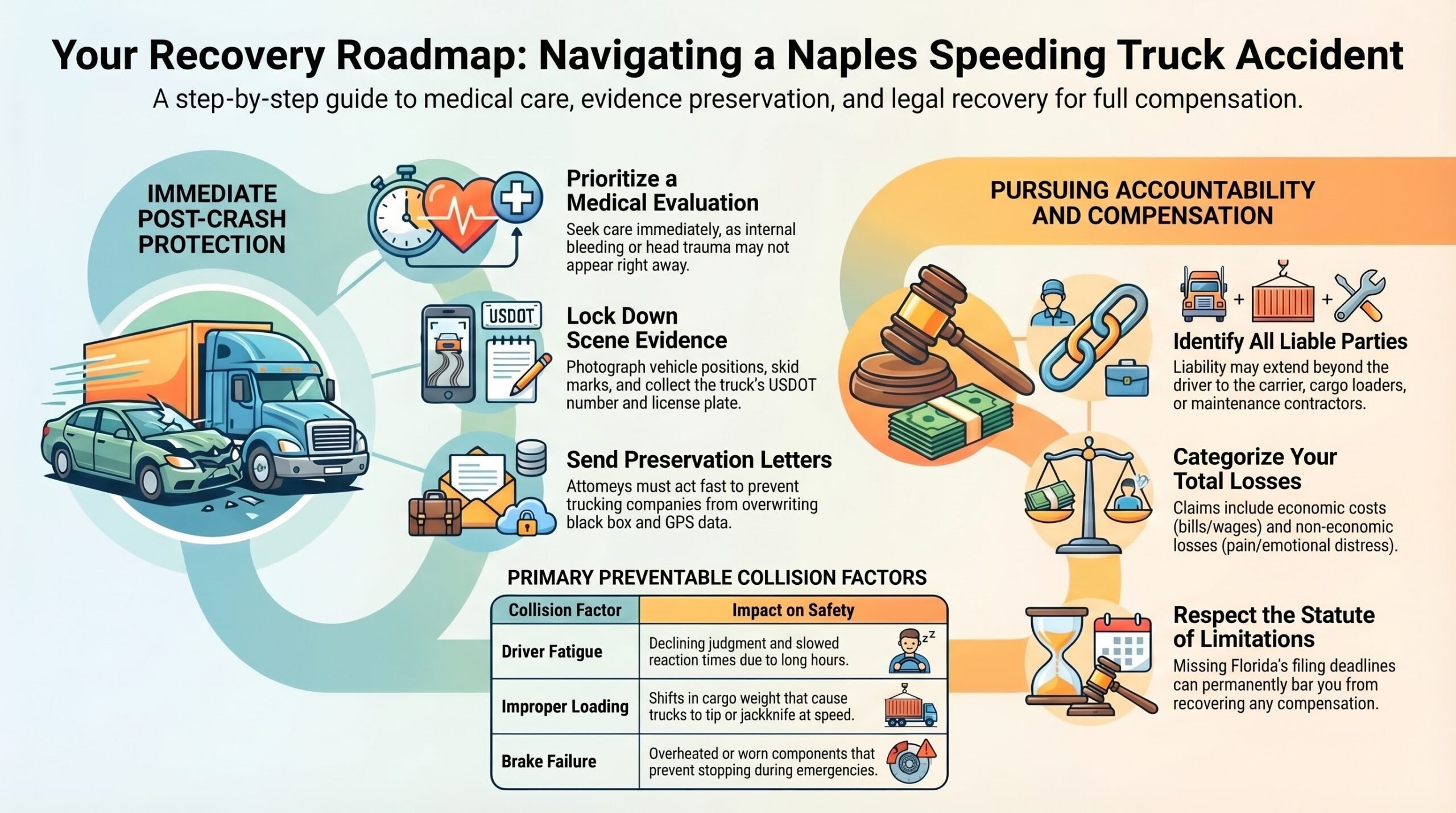 Naples Truck Accident Recovery Roadmap