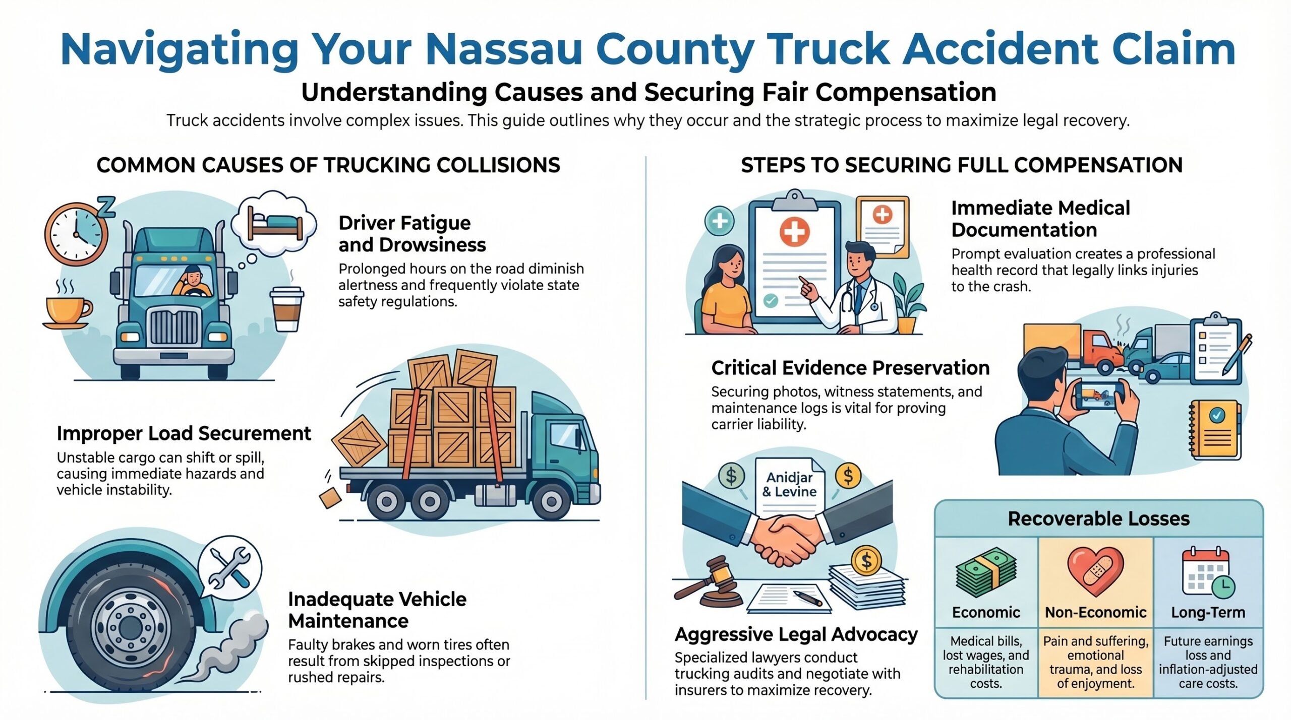 Nassau County Truck Accident Injury Lawyer