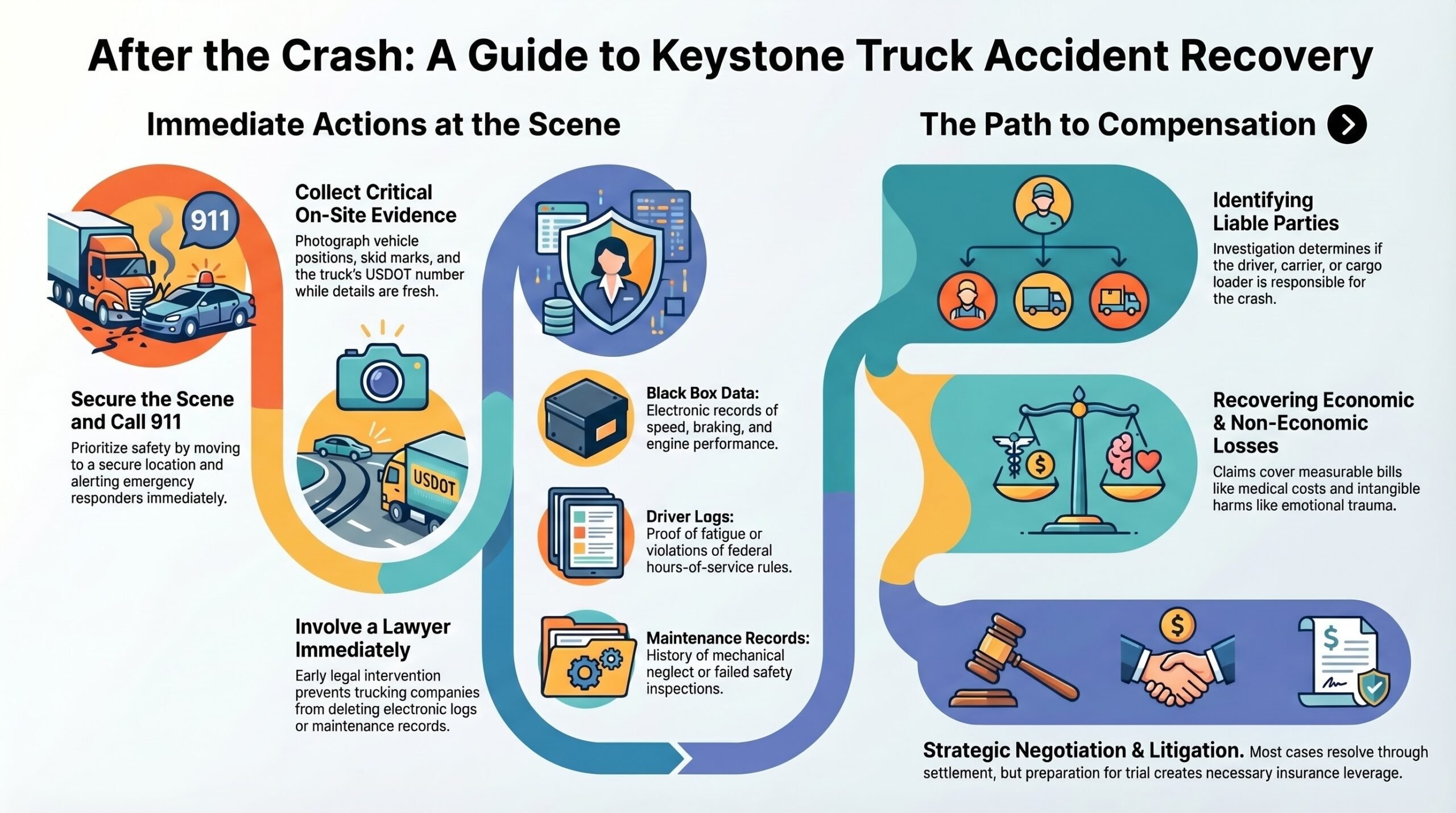 Keystone Truck Accident Injury Lawyer