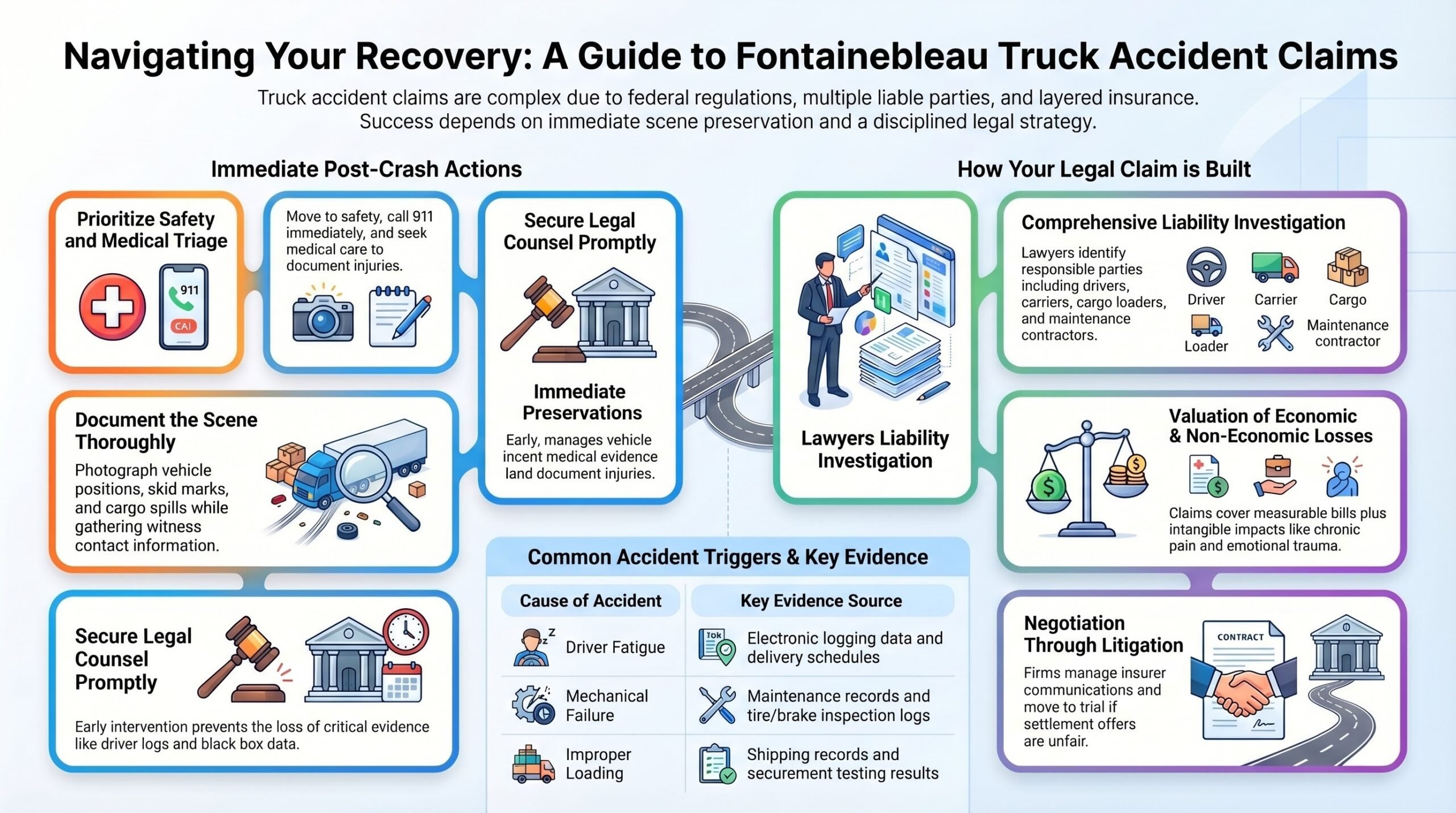 Fontainbleau Truck Accident Injury Lawyer