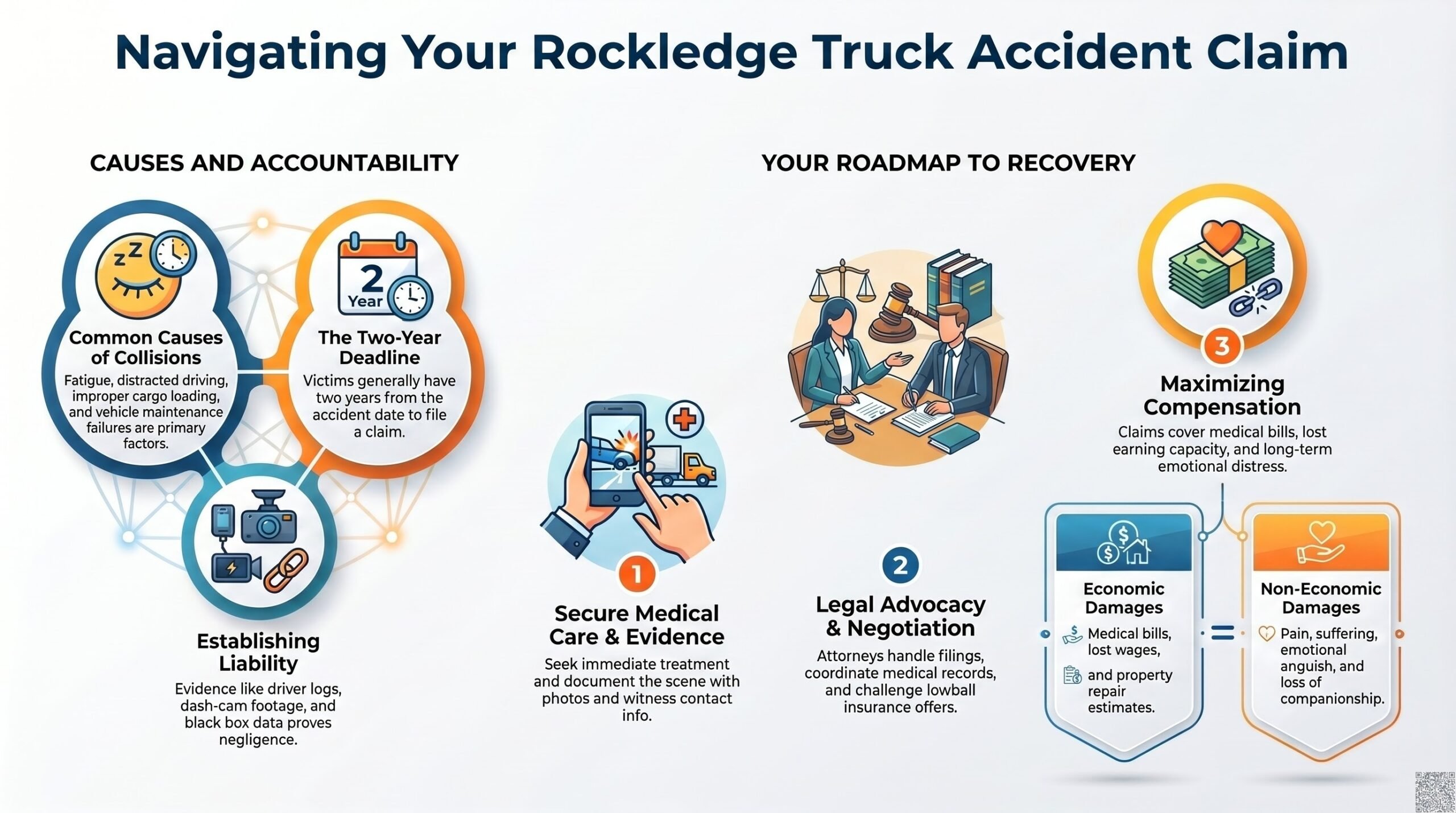 Abogado de Lesiones por Accidentes de Camiones en Rockledge