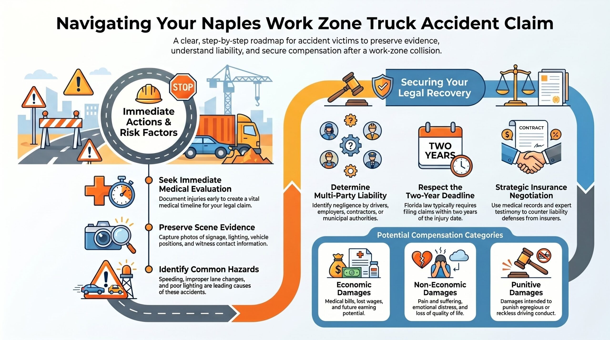 Naples Truck Accident Claim Roadmap