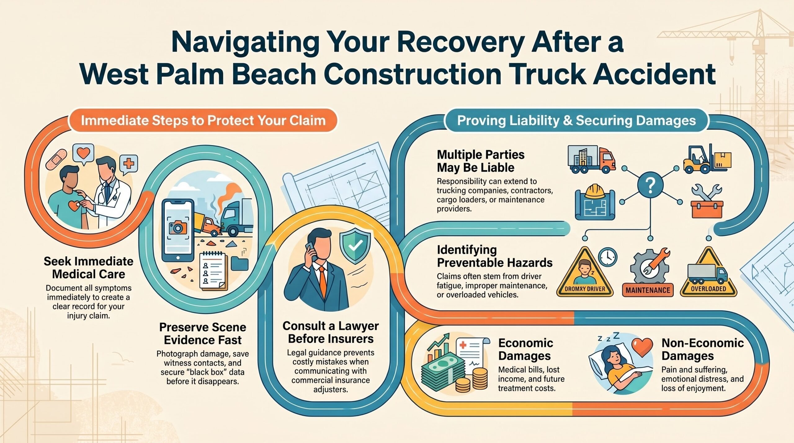 Construction Truck Accident Recovery Guide