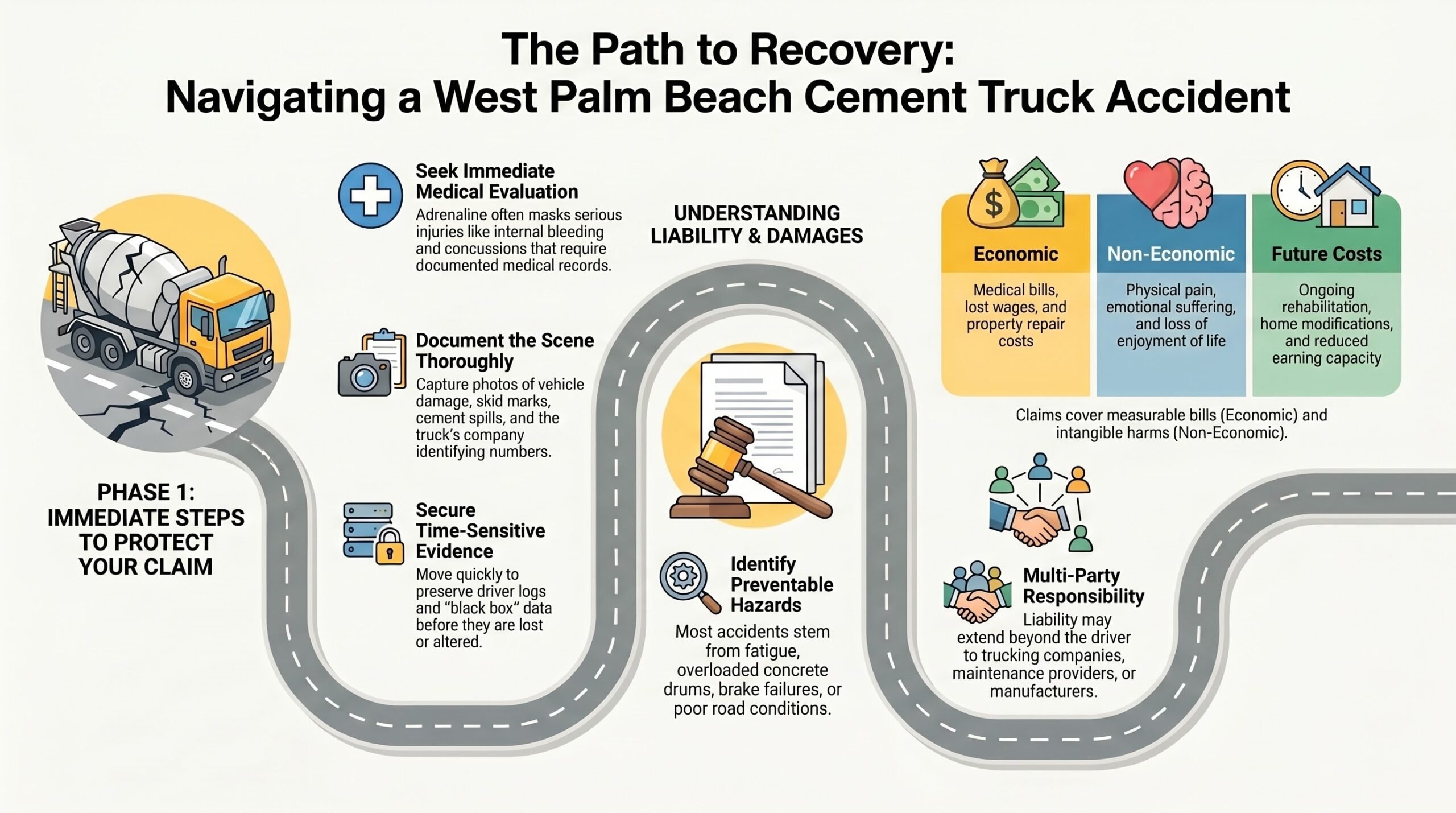 West Palm Beach Cement Truck Accident Lawyer