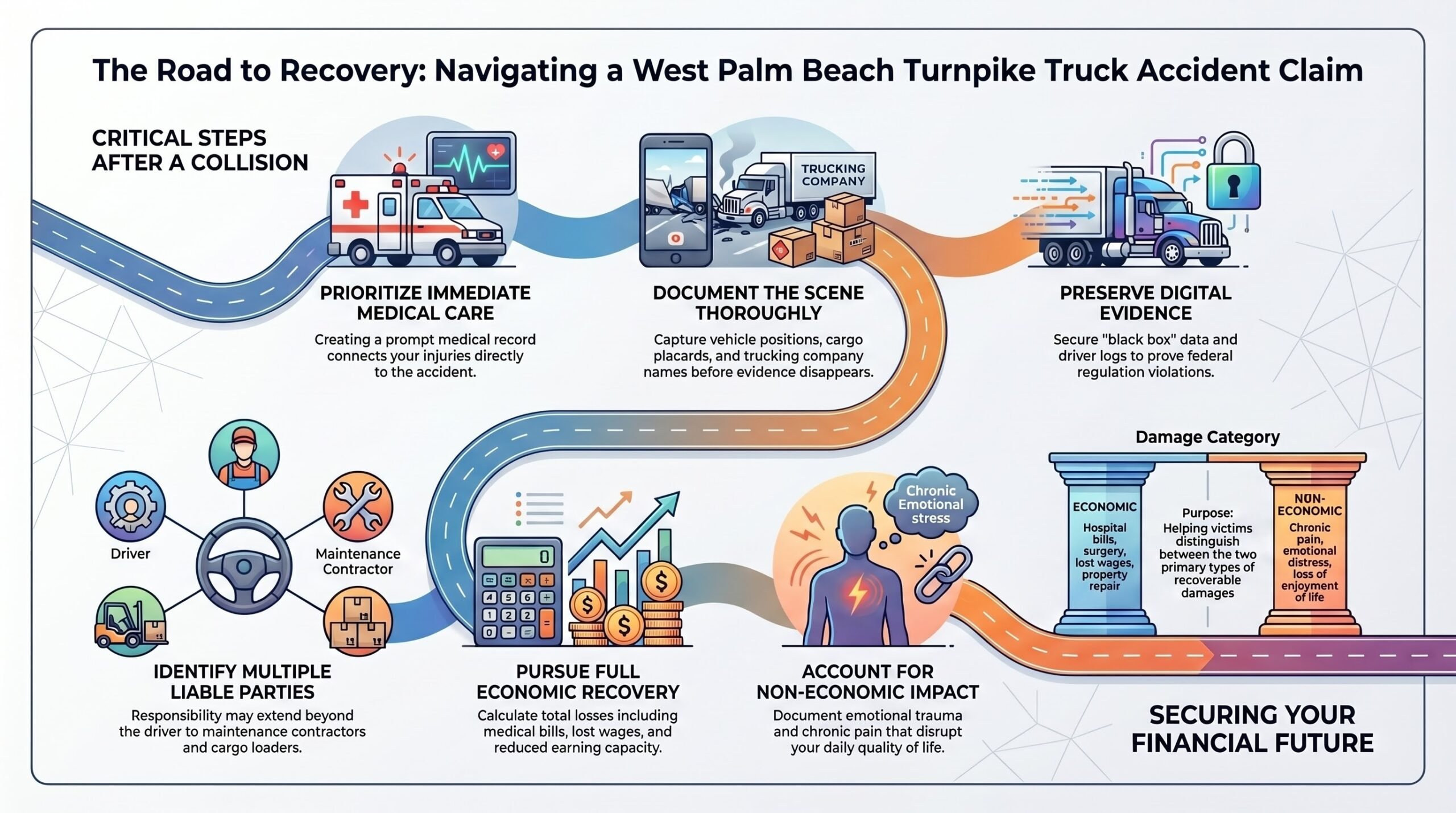 West Palm Beach Turnpike Truck Accident Injury Lawyer