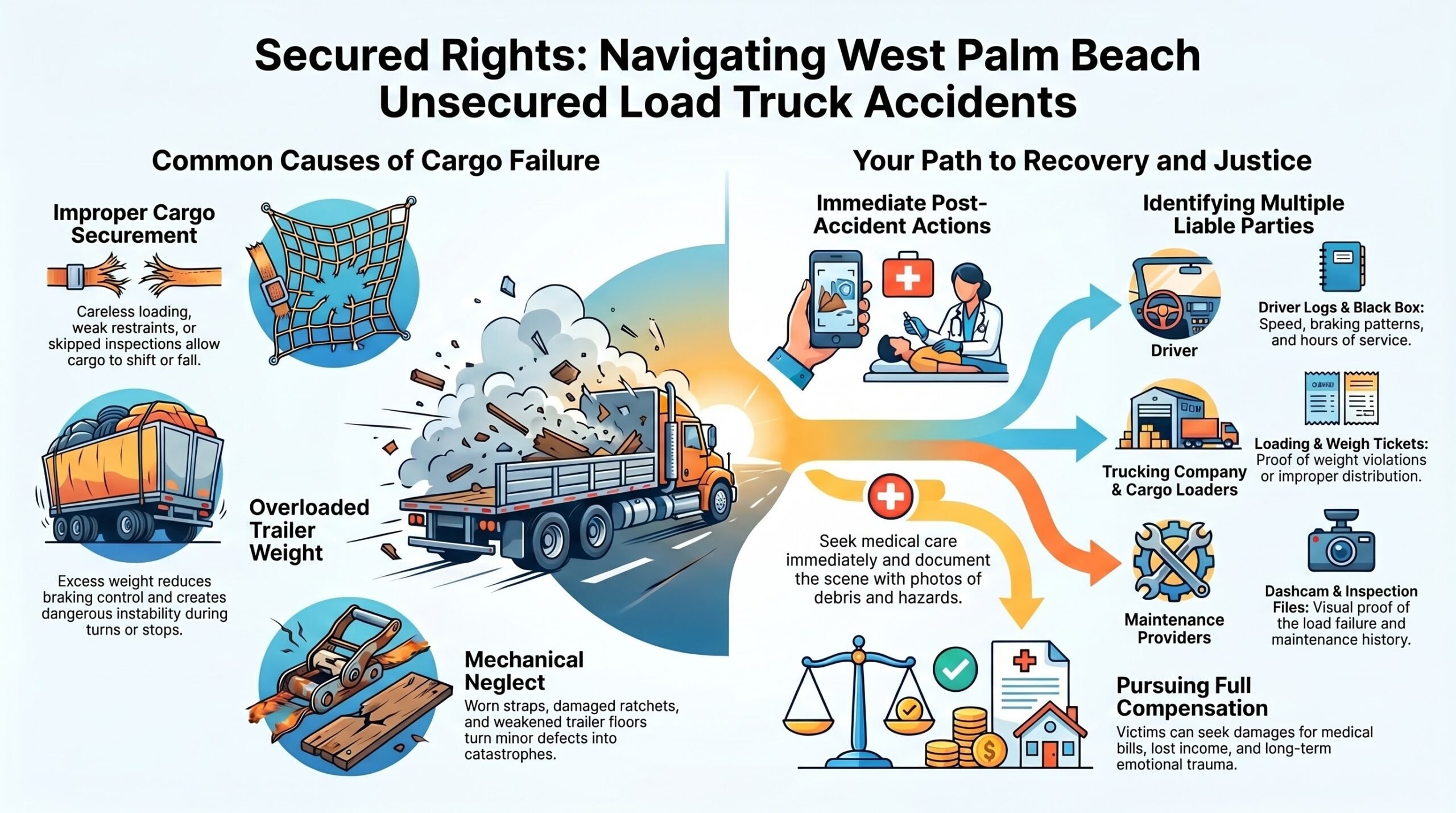 Unsecured Load Truck Accident Guide