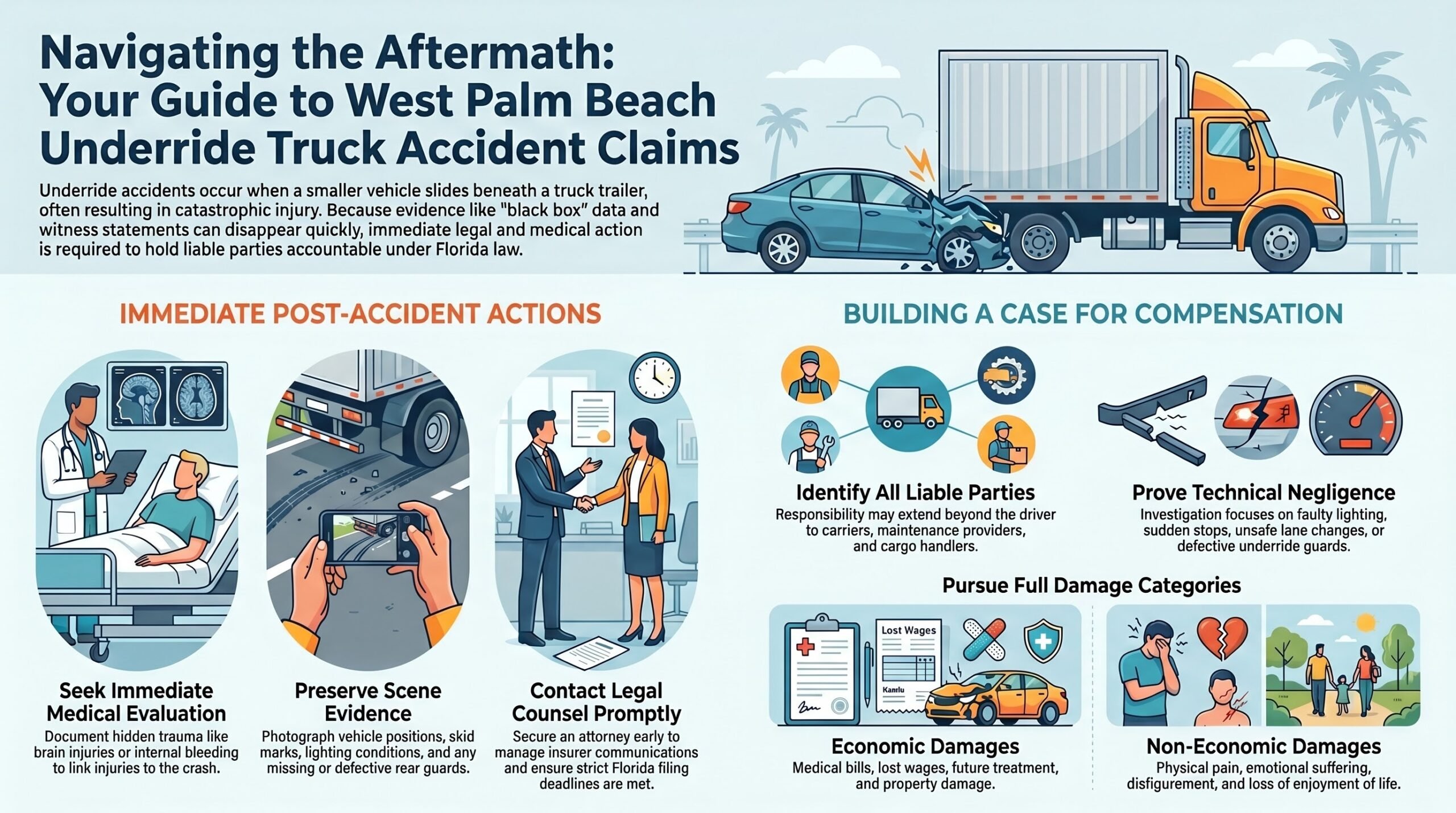 Underride Truck Accident Claim Guide