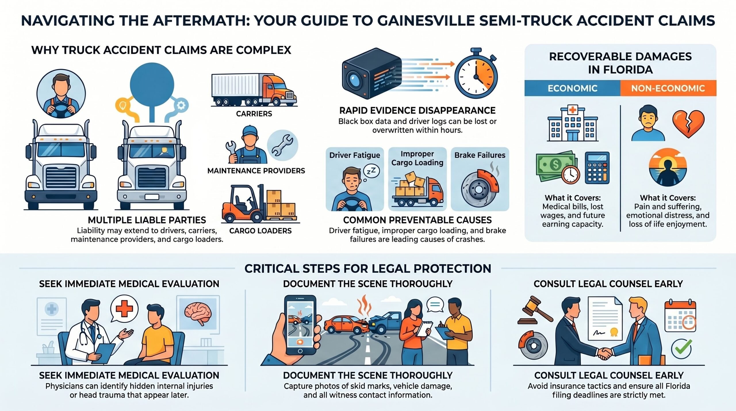 Gainesville Truck Accident Claims Guide
