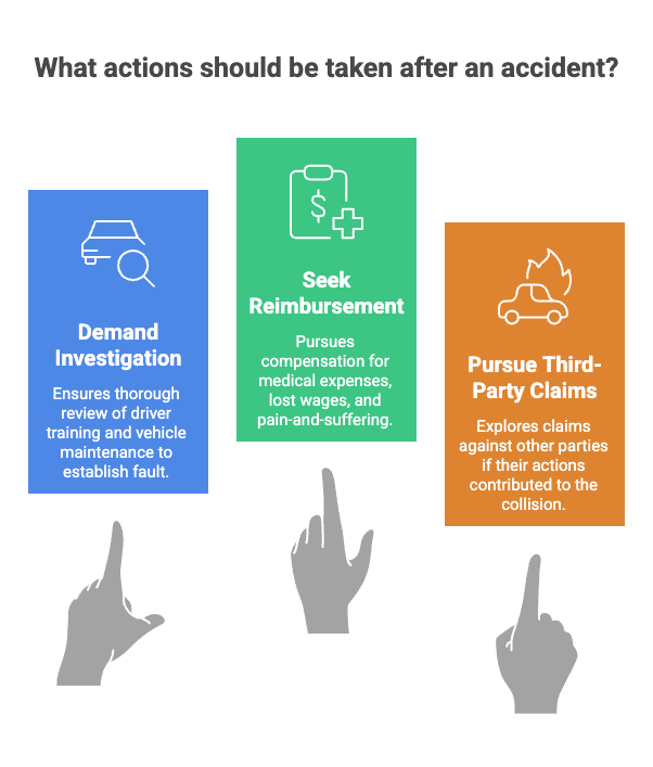 What actions should be taken after an accident?