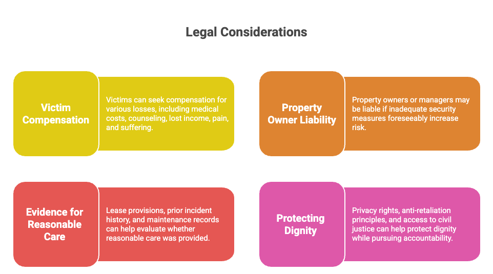 Legal Rights of Apartment Complex Sexual Assault Victims in Florida