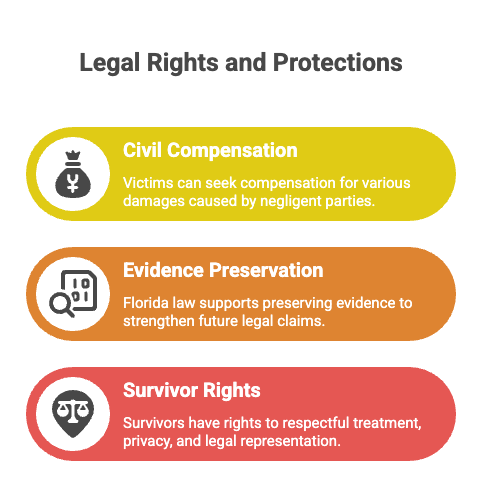 Derechos legales de las víctimas de agresión sexual en transporte compartido en Florida