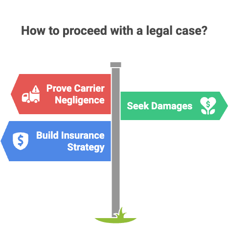 How to proceed with a legal case?