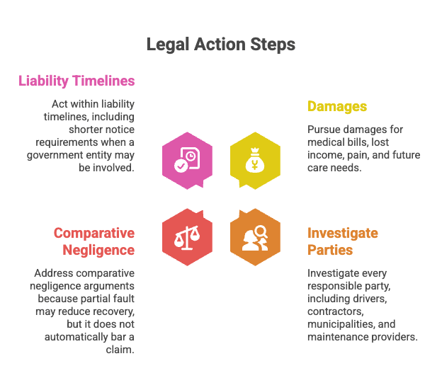 Legal Action Steps