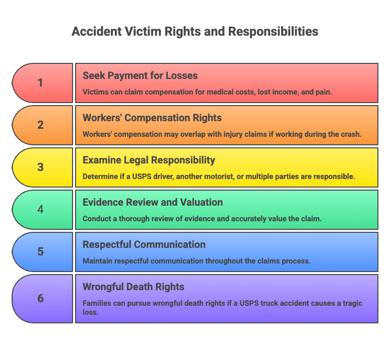 Legal Rights of West Palm Beach USPS Truck Accident Injury Victims